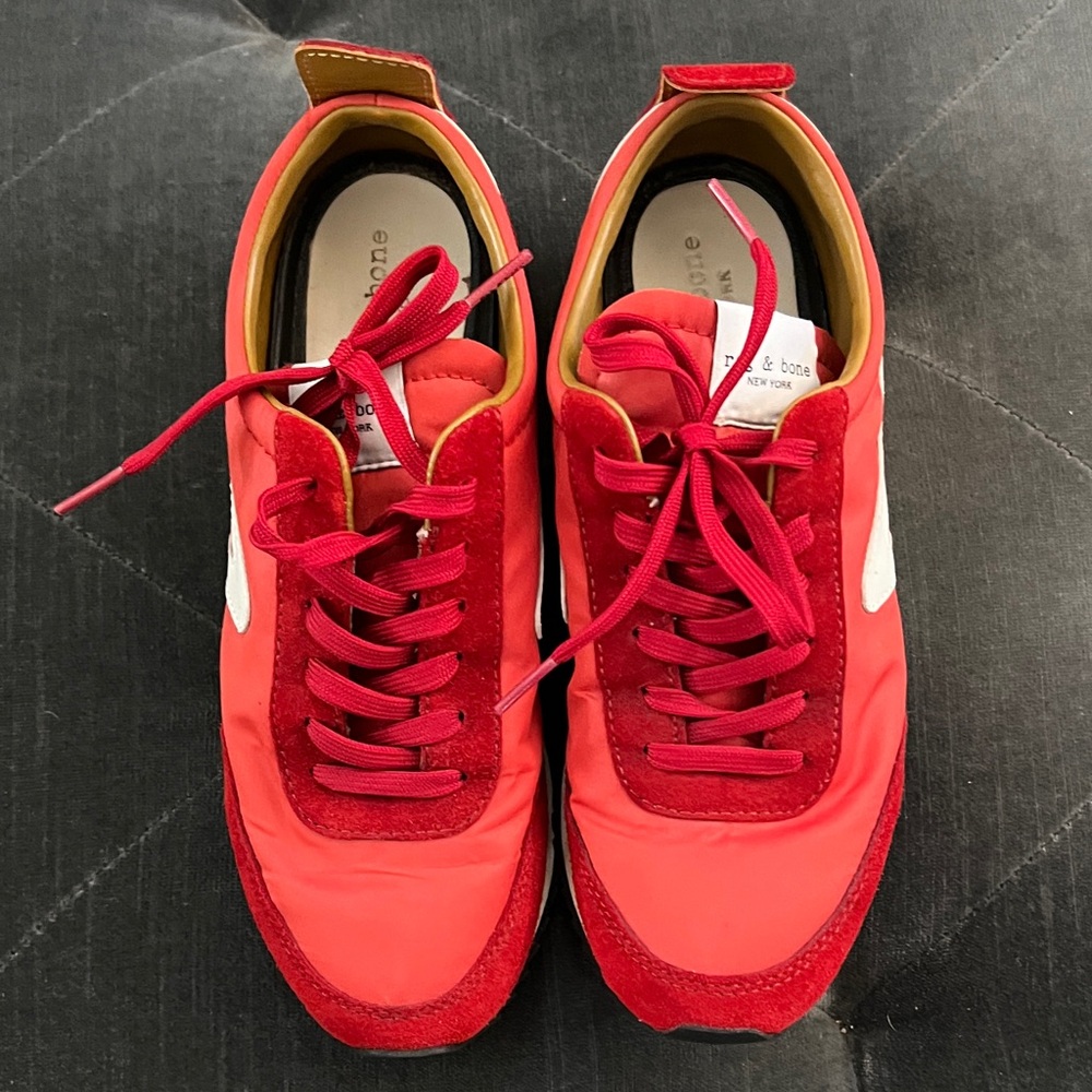 rag & bone Red Women's Sneakers - Picture 2 of 5